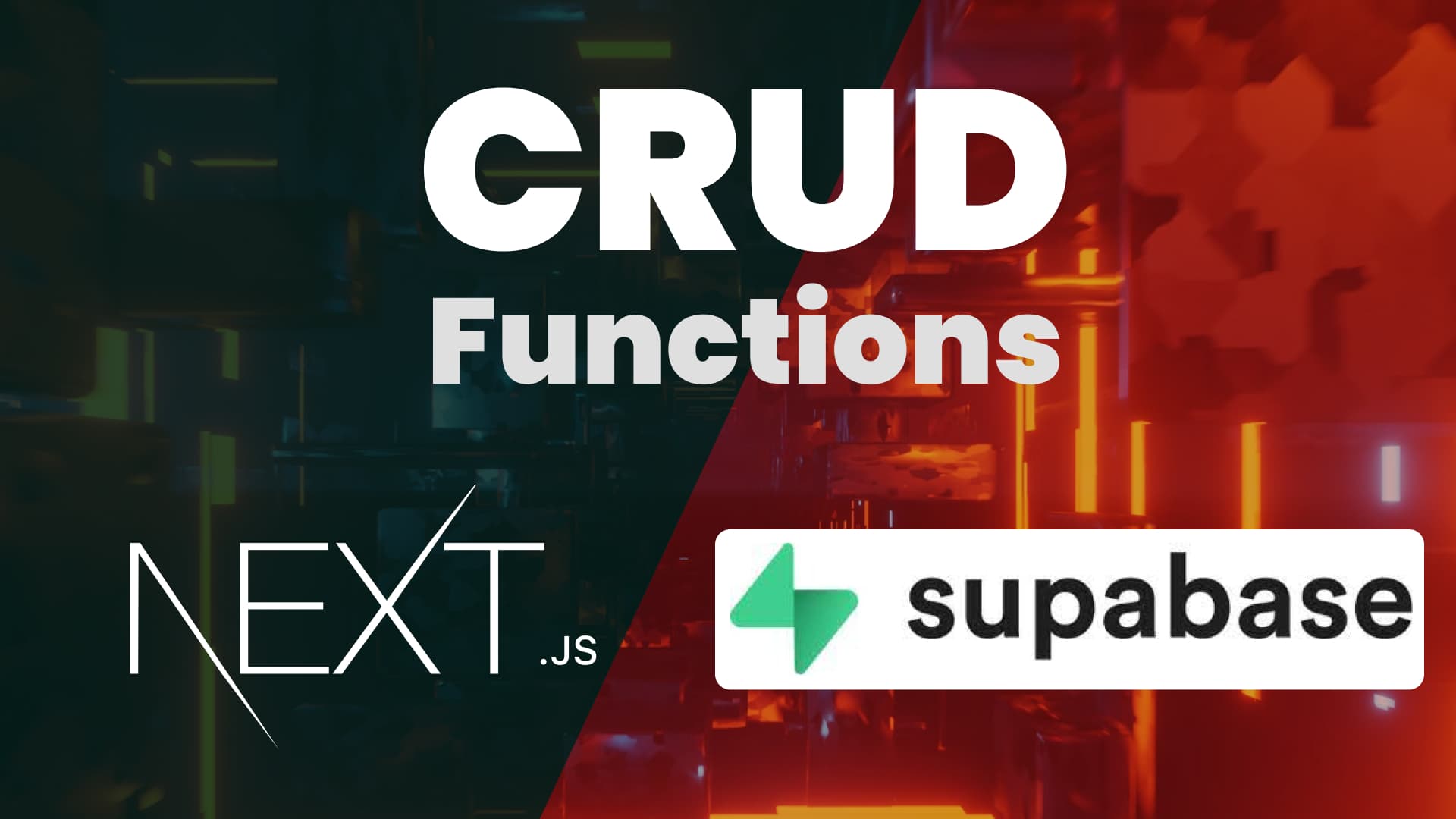 CRUD functions in supabase 👋